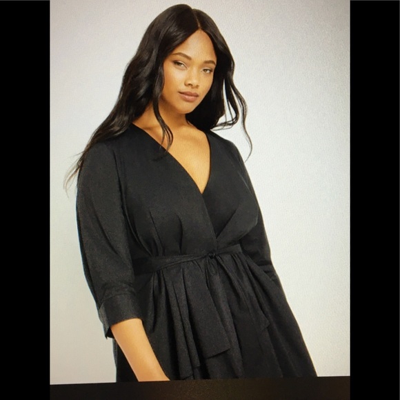 Eloquii Tops - Eloquii wrap Peplum Top new never worn